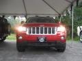 2011 Inferno Red Crystal Pearl Jeep Grand Cherokee Laredo 4x4  photo #2