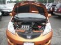 2009 Orange Revolution Metallic Honda Fit Sport  photo #17