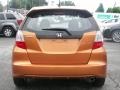 2009 Orange Revolution Metallic Honda Fit Sport  photo #18