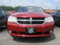 2010 Inferno Red Crystal Pearl Dodge Avenger R/T  photo #2