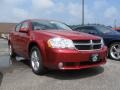 2010 Inferno Red Crystal Pearl Dodge Avenger R/T  photo #3