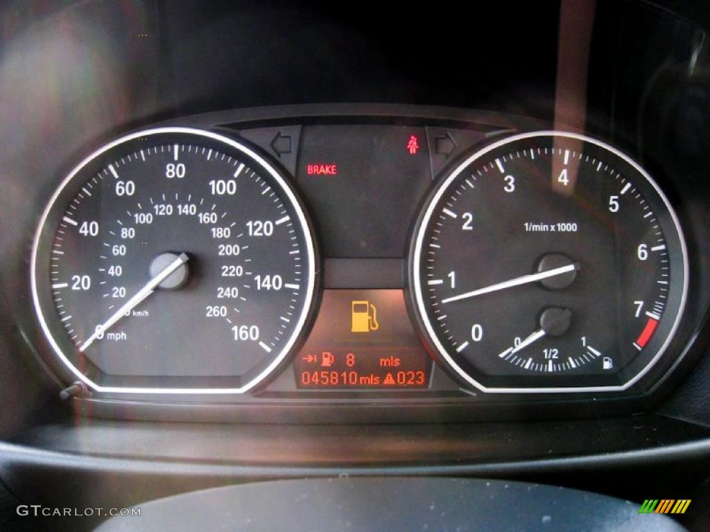 2008 1 Series 128i Coupe - Jet Black / Black photo #14