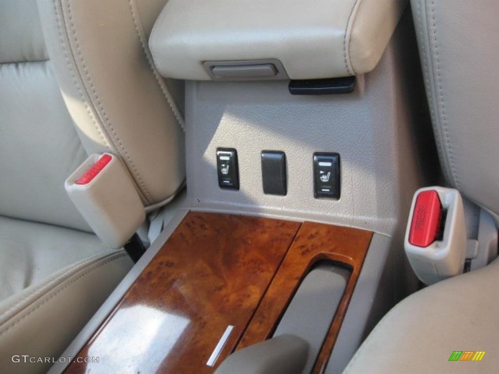 2004 Maxima 3.5 SL - Red Opulence / Cafe Latte photo #15