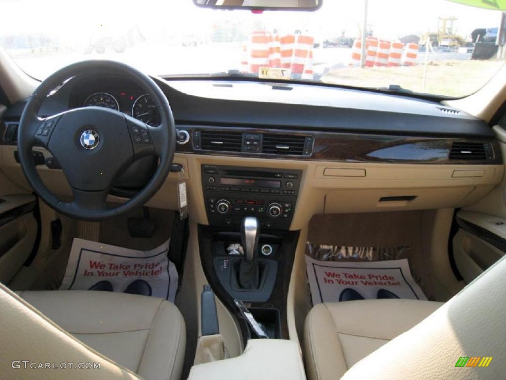 2007 3 Series 328xi Sedan - Platinum Bronze Metallic / Beige photo #11