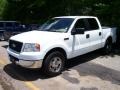 2005 Oxford White Ford F150 XLT SuperCrew  photo #1