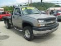 2007 Silver Birch Metallic Chevrolet Silverado 2500HD Work Truck Regular Cab 4x4 Chassis  photo #7