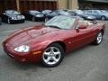 2000 Carnival Red Jaguar XK XK8 Convertible #3290717