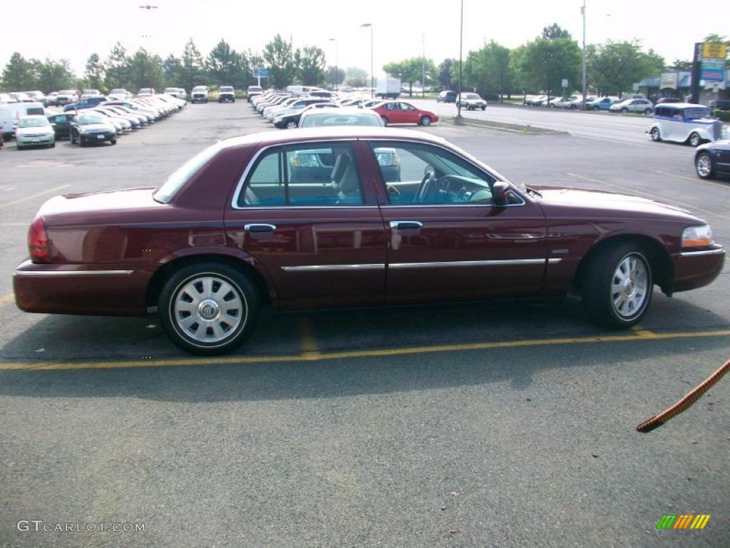 2004 Grand Marquis LS - Dark Toreador Red Metallic / Medium Parchment photo #5