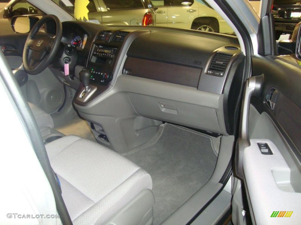 2009 CR-V LX 4WD - Alabaster Silver Metallic / Gray photo #19