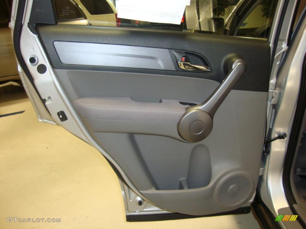 2009 CR-V LX 4WD - Alabaster Silver Metallic / Gray photo #25
