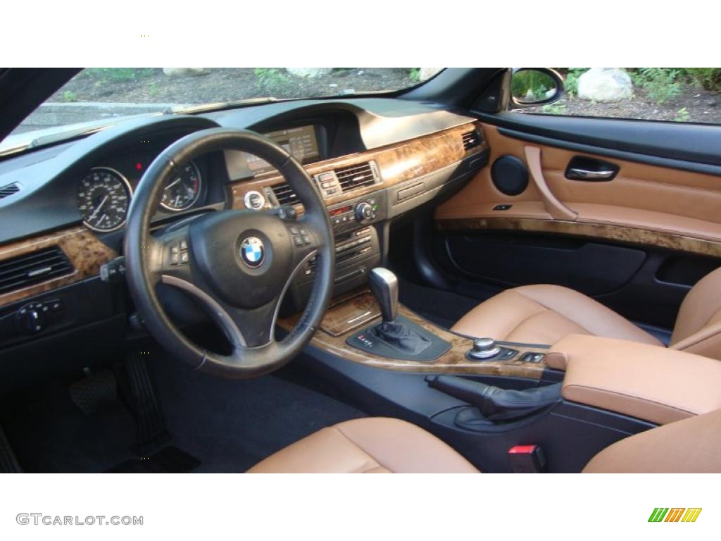 2007 3 Series 328i Convertible - Alpine White / Saddle Brown/Black photo #7