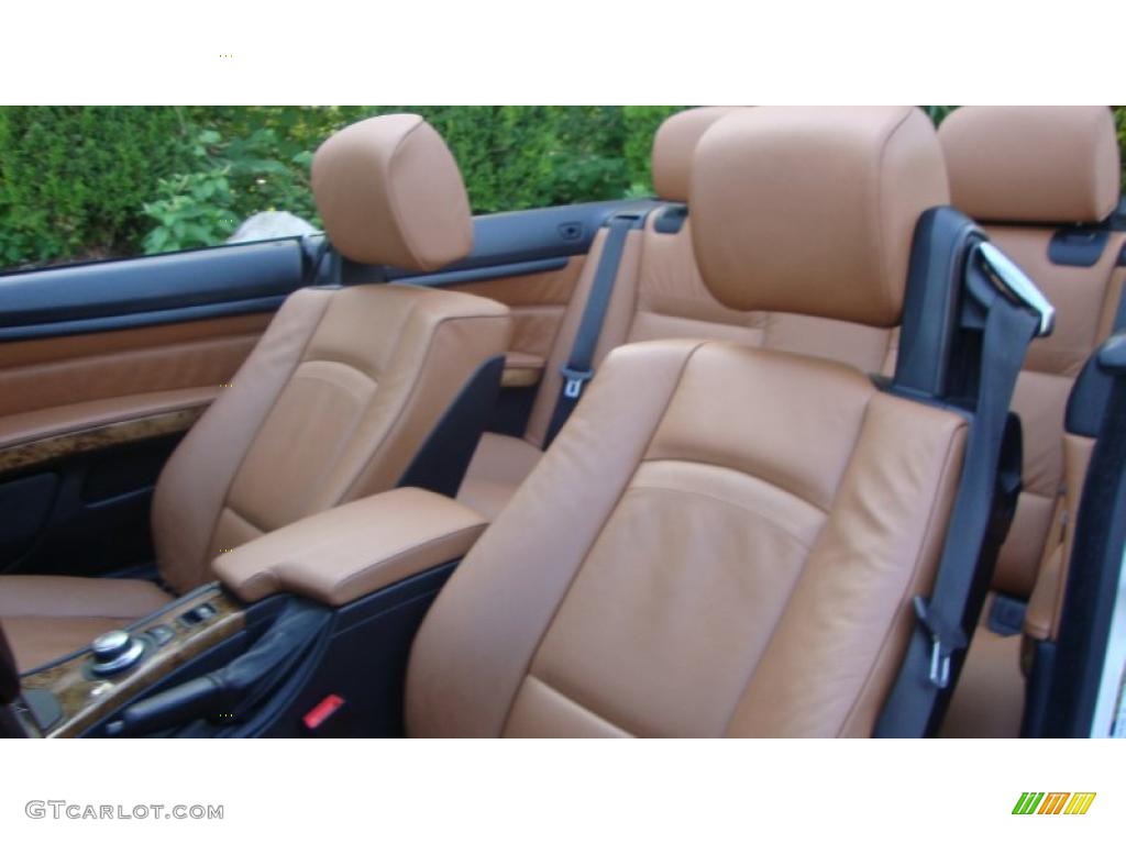 2007 3 Series 328i Convertible - Alpine White / Saddle Brown/Black photo #8