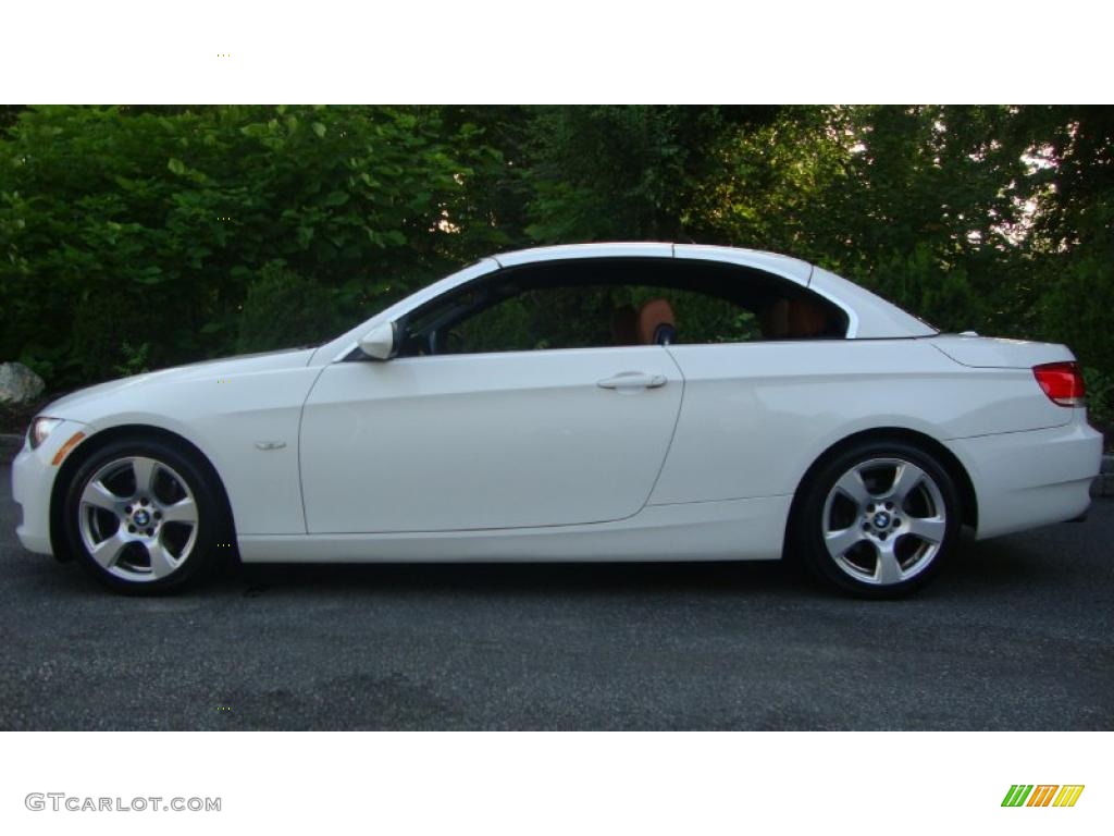 2007 3 Series 328i Convertible - Alpine White / Saddle Brown/Black photo #17
