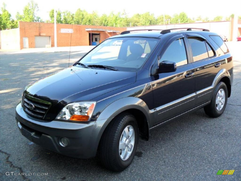 2008 Sorento EX - Midnight Blue / Gray photo #1