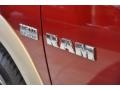 2010 Inferno Red Crystal Pearl Dodge Ram 1500 Laramie Crew Cab  photo #6