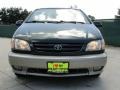 2002 Woodland Pearl Toyota Sienna XLE  photo #9