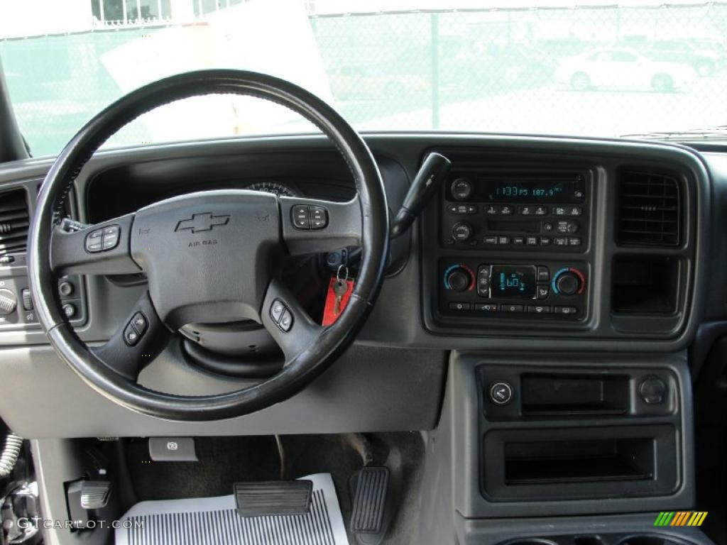 2004 Silverado 1500 Z71 Crew Cab 4x4 - Dark Gray Metallic / Dark Charcoal photo #37