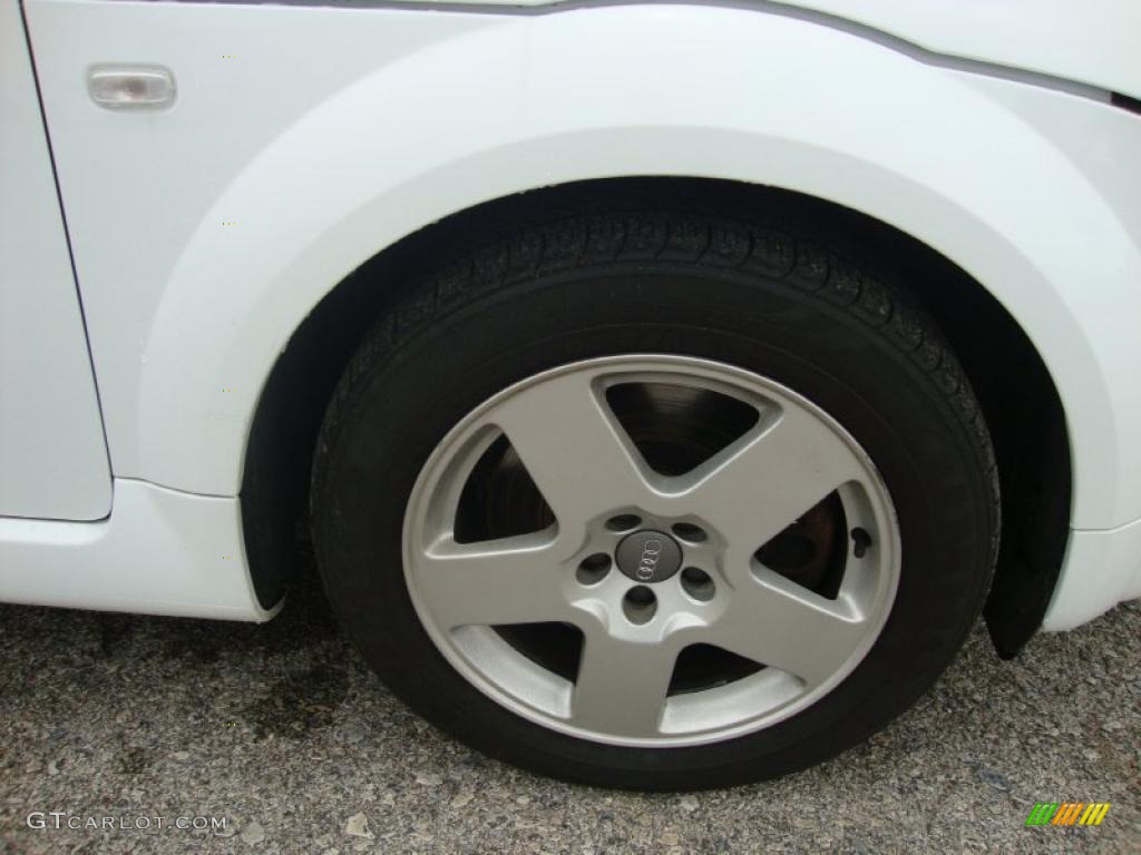 2002 TT 1.8T Roadster - Brilliant White / Aviator Grey photo #28