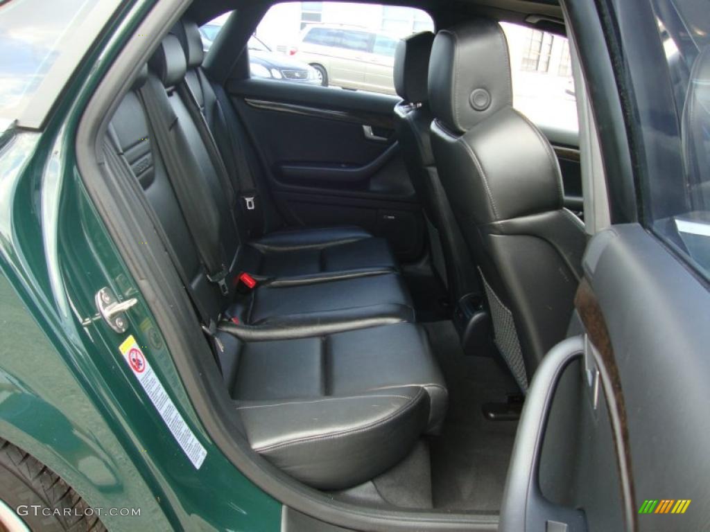 2005 S4 4.2 quattro Sedan - Goodwood Green Pearl Effect / Ebony photo #24