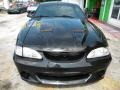 1996 Black Ford Mustang V6 Coupe  photo #2