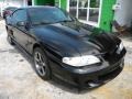 1996 Black Ford Mustang V6 Coupe  photo #3