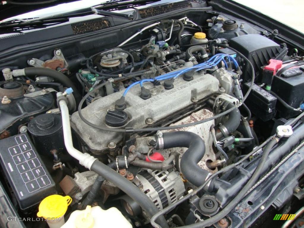 1999 Altima GXE - Super Black / Grey photo #32