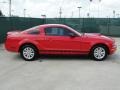 2007 Torch Red Ford Mustang V6 Deluxe Coupe  photo #2