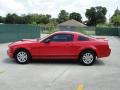 2007 Torch Red Ford Mustang V6 Deluxe Coupe  photo #6