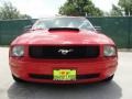 2007 Torch Red Ford Mustang V6 Deluxe Coupe  photo #9