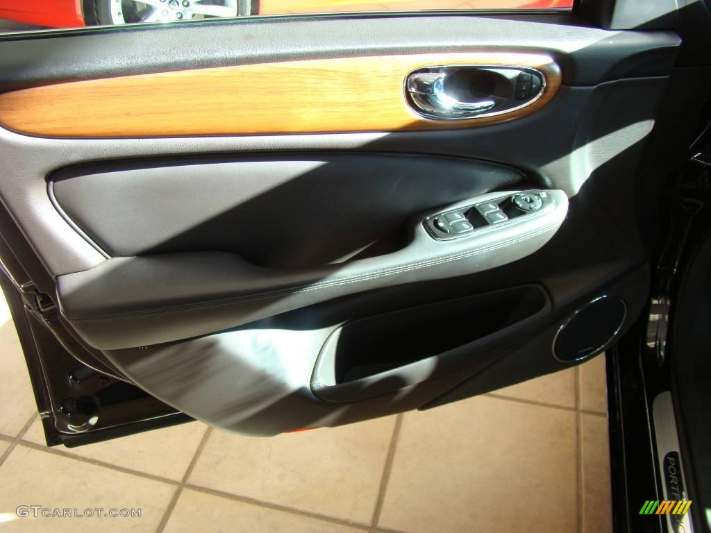 2006 XJ Super V8 Portfolio - Black Cherry / Conker Brown photo #10