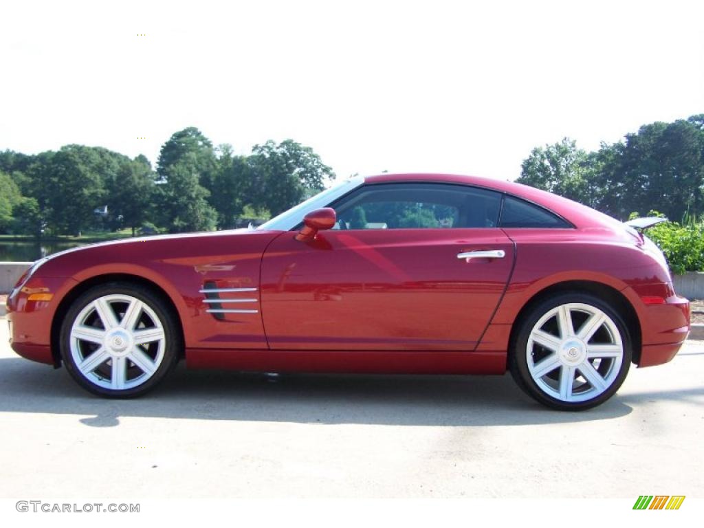 2004 Crossfire Limited Coupe - Blaze Red Crystal Pearl / Dark Slate Gray/Medium Slate Gray photo #4