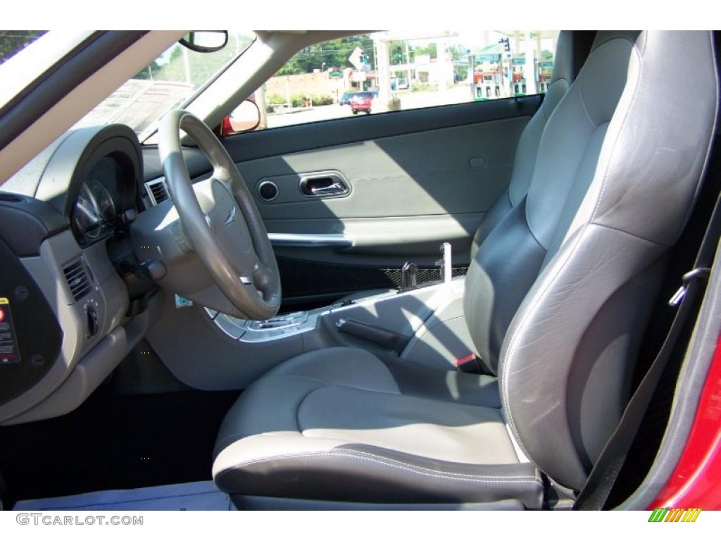 2004 Crossfire Limited Coupe - Blaze Red Crystal Pearl / Dark Slate Gray/Medium Slate Gray photo #26