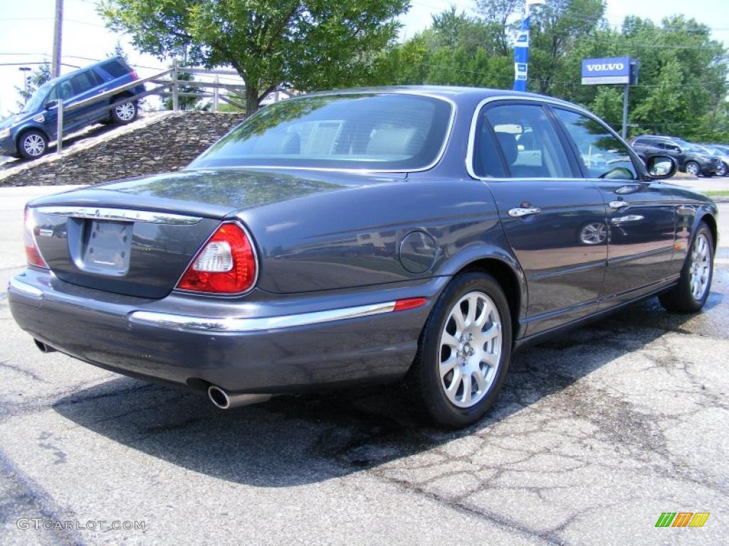 2004 XJ XJ8 - Dark Blue Grey Pearl Metallic / Charcoal photo #5