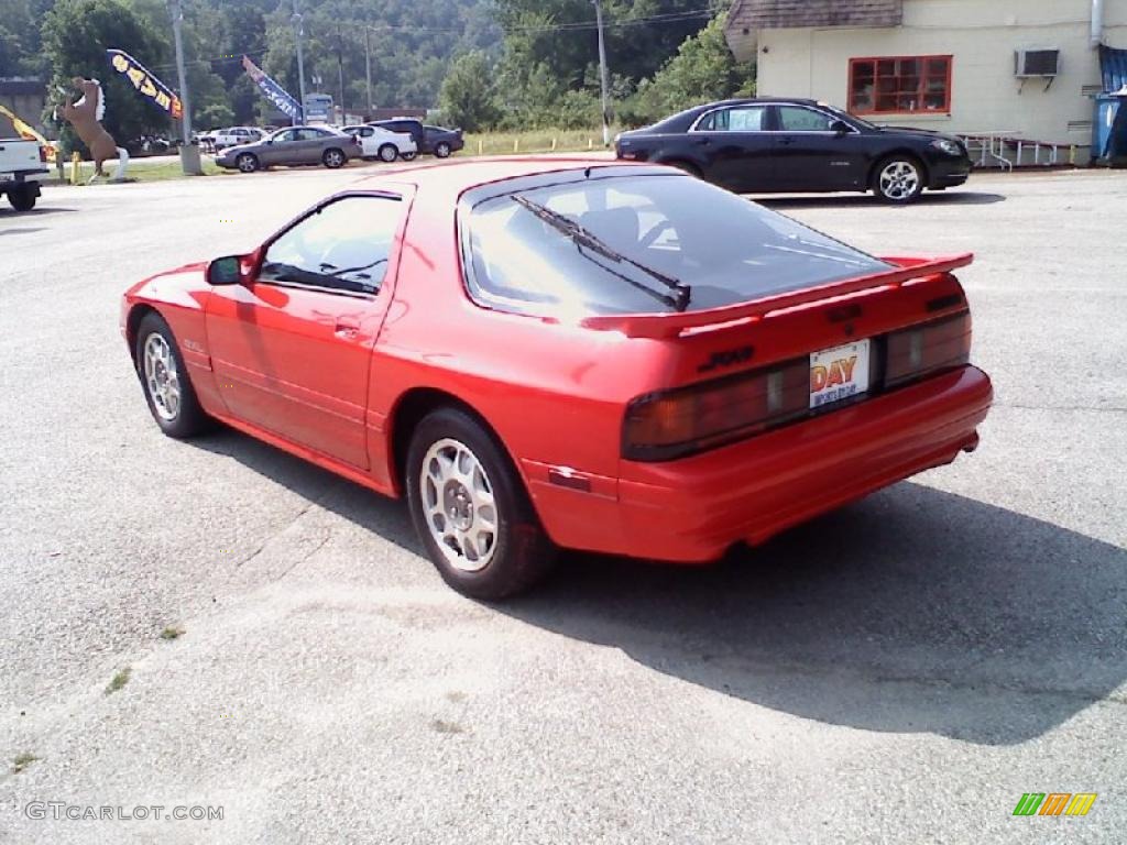 1990 RX-7 GXL - Blaze Red / Black photo #7