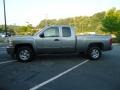 2008 Graystone Metallic Chevrolet Silverado 1500 LT Extended Cab 4x4  photo #2