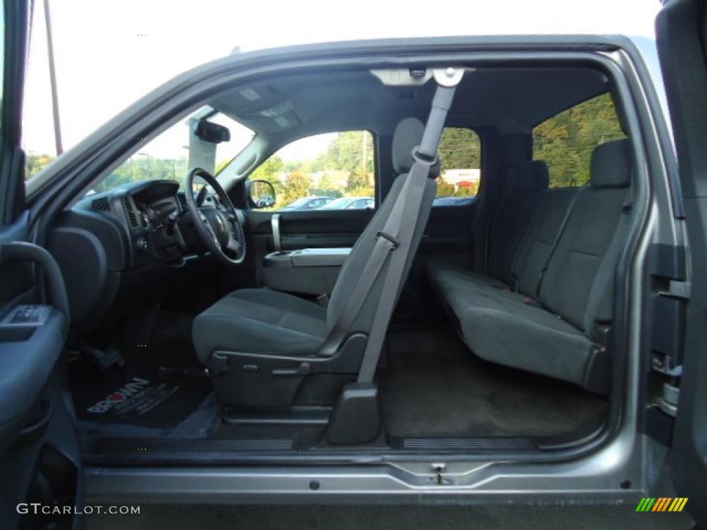 2008 Silverado 1500 LT Extended Cab 4x4 - Graystone Metallic / Dark Titanium photo #15