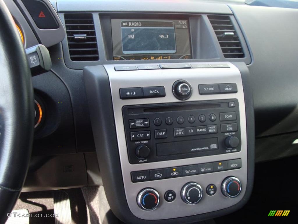 2007 Murano S AWD - Super Black / Charcoal photo #21