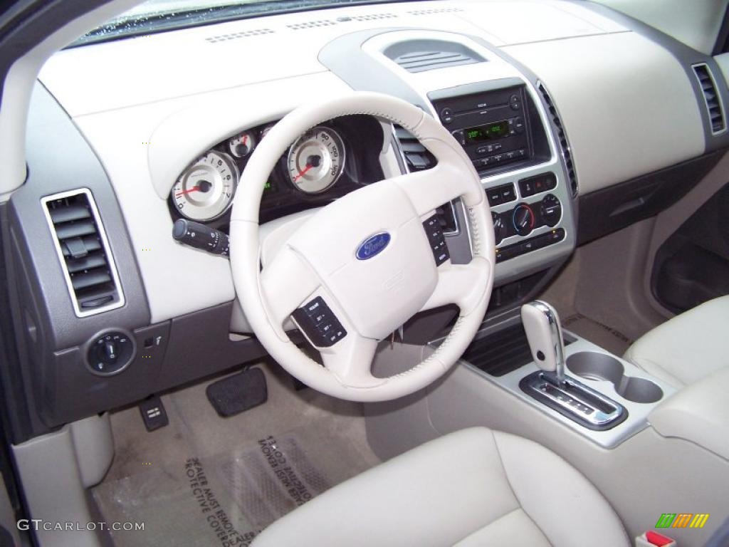 2007 Edge SEL - Carbon Metallic / Medium Light Stone photo #9