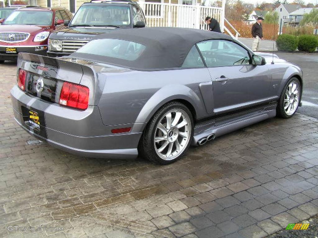 2006 Mustang Cervini C-500 Convertible - Tungsten Grey Metallic / Dark Charcoal photo #3