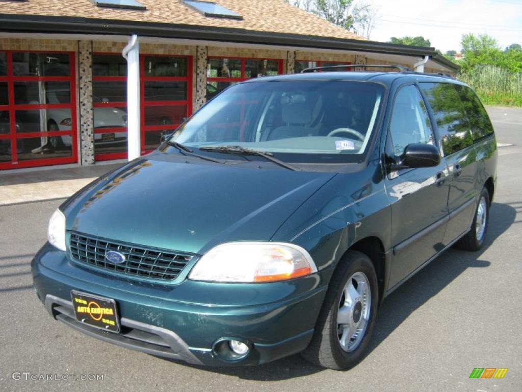 2003 Windstar LX - Tropic Green Metallic / Medium Graphite photo #1