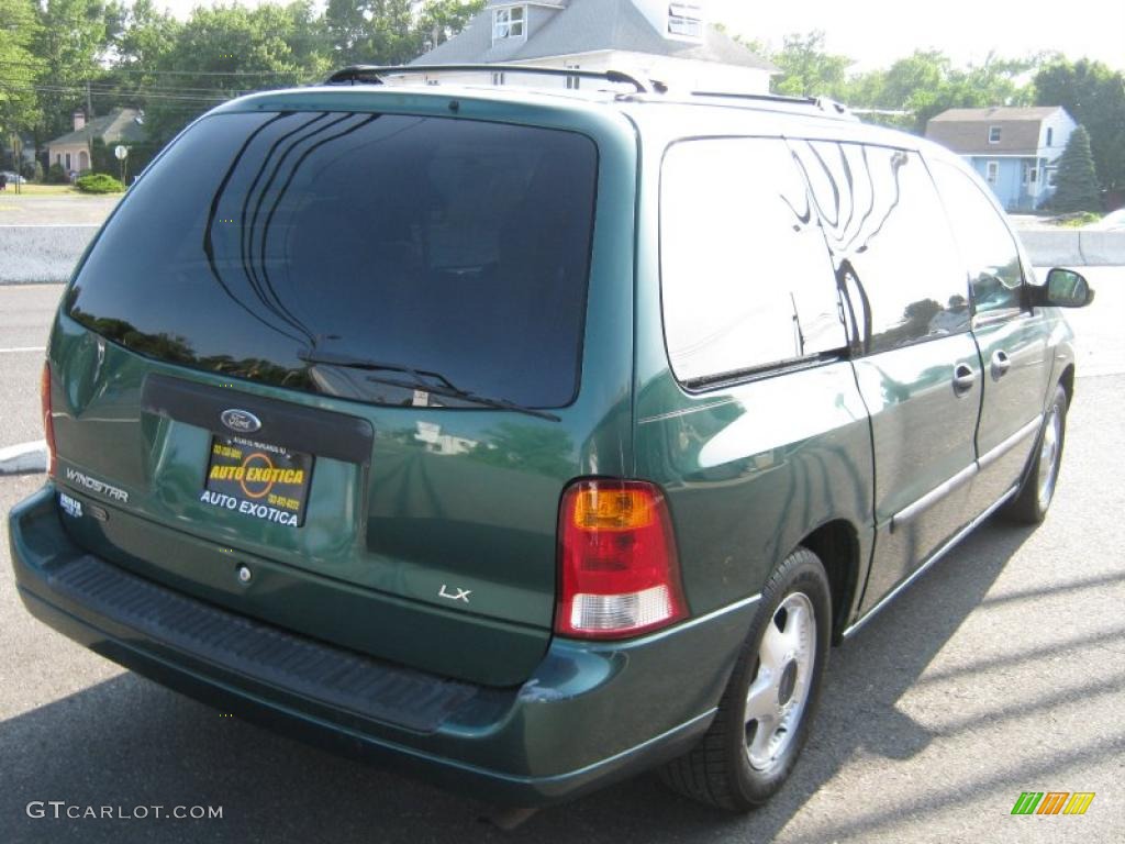 2003 Windstar LX - Tropic Green Metallic / Medium Graphite photo #3