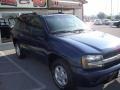 2003 Indigo Blue Metallic Chevrolet TrailBlazer LS 4x4  photo #10