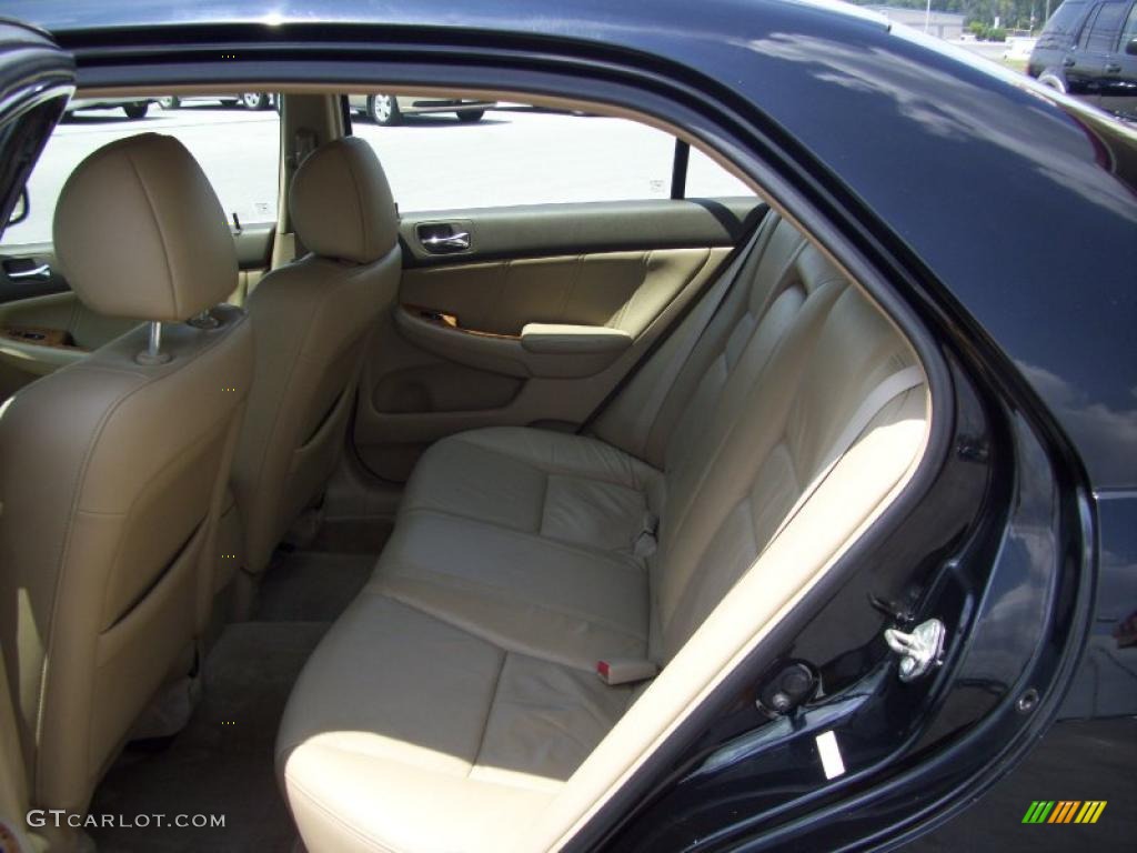 2003 Accord EX V6 Sedan - Nighthawk Black Pearl / Ivory photo #10