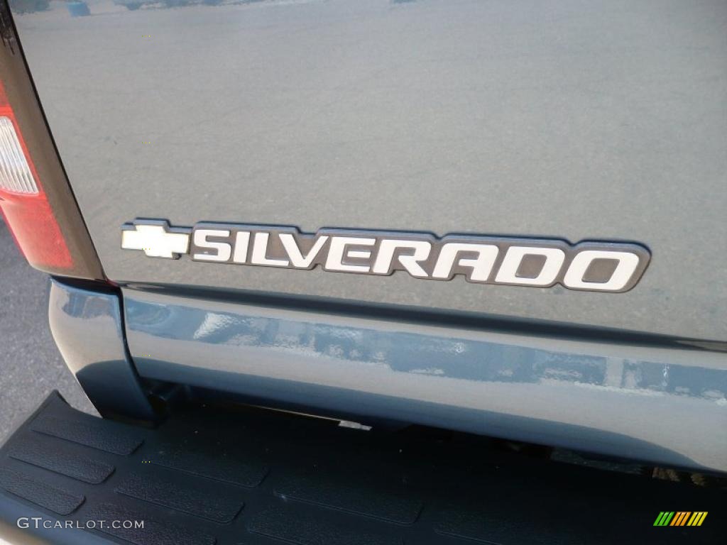 2007 Silverado 1500 Classic LS Crew Cab 4x4 - Blue Granite Metallic / Dark Charcoal photo #12