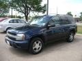 2008 Imperial Blue Metallic Chevrolet TrailBlazer LS 4x4  photo #2