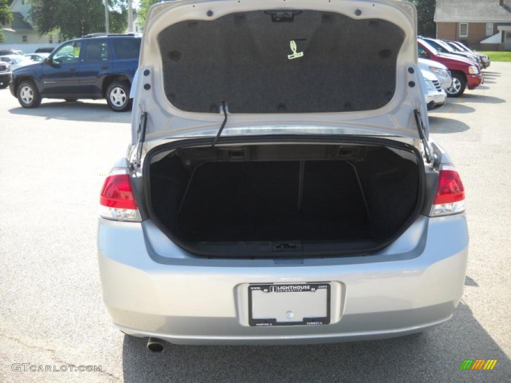 2008 Focus SES Sedan - Silver Frost Metallic / Medium Stone photo #9