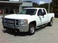 Summit White - Silverado 2500HD LT Extended Cab Photo No. 1