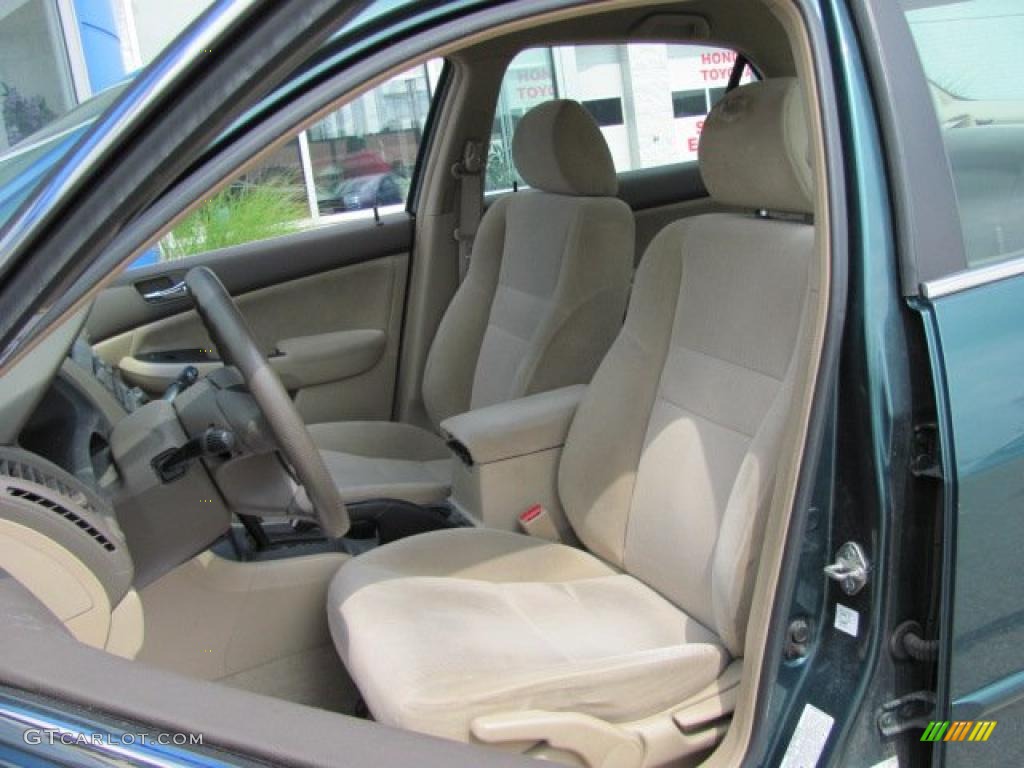 2003 Accord LX Sedan - Noble Green Pearl / Ivory photo #14