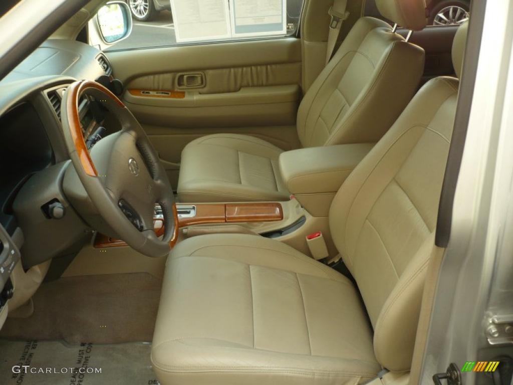 2002 QX4 4x4 - Brilliant Silver Metallic / Stone Beige photo #11