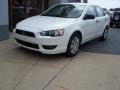 2008 Wicked White Mitsubishi Lancer DE  photo #1